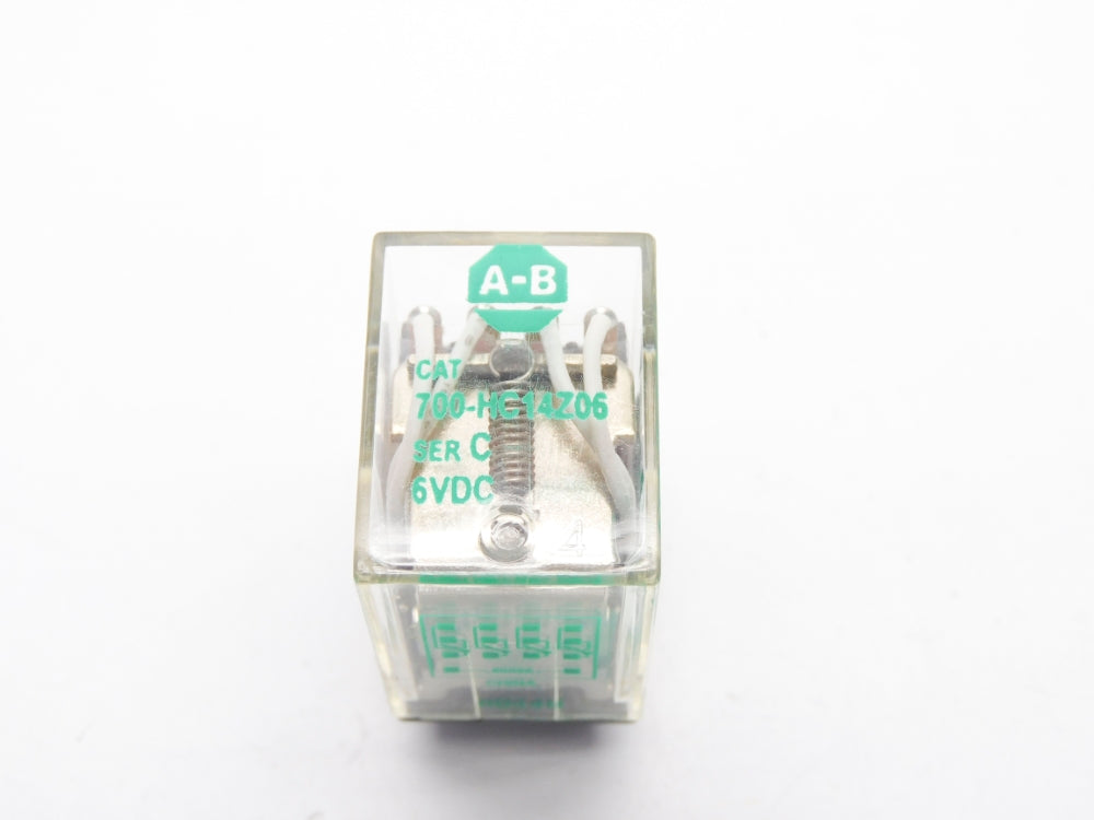 ALLEN BRADLEY 700-HC14Z06 SER. C 6VDC 3A (GY/BL) NSMP