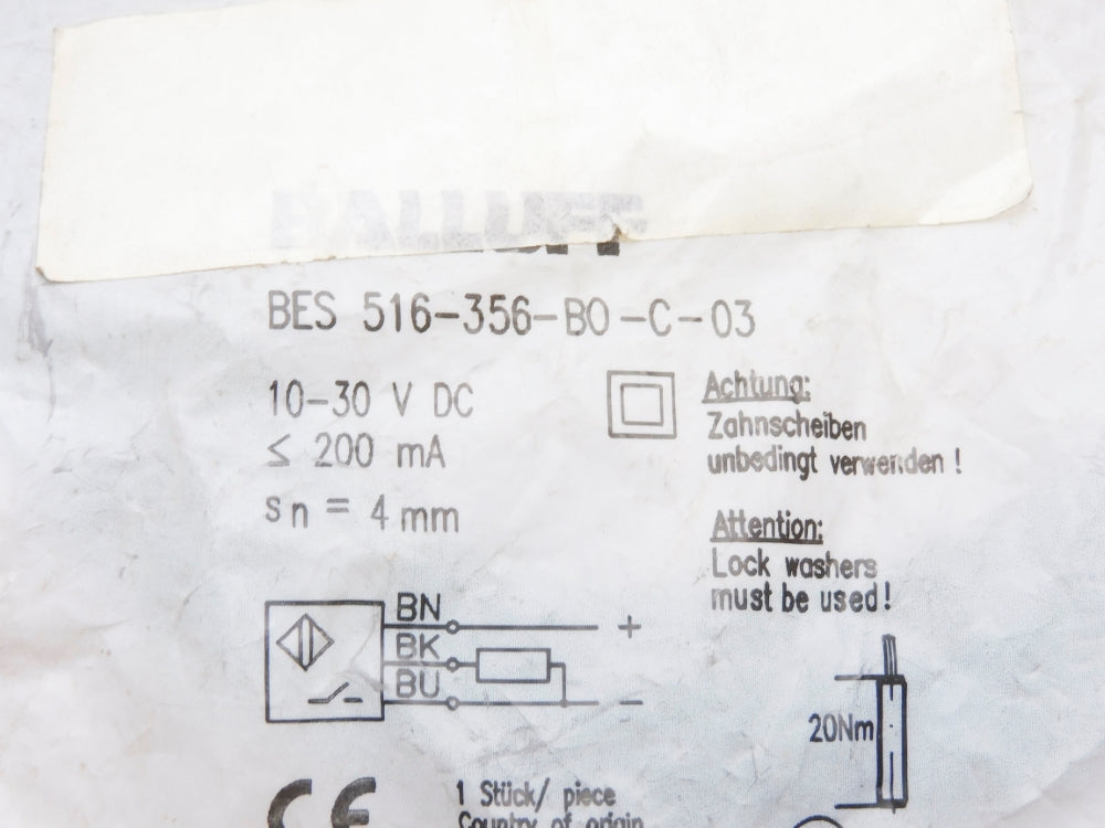 BALLUFF BES516-356-BO-C-03 NSMP
