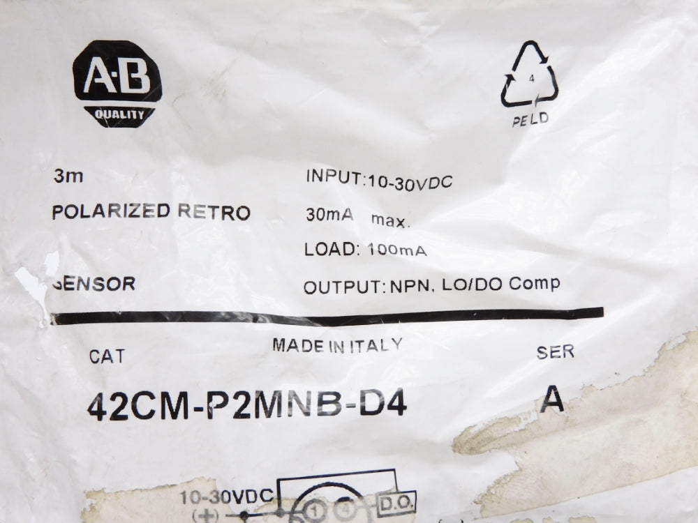 ALLEN BRADLEY 42CM-P2MNB-D4 SER. A NSMP
