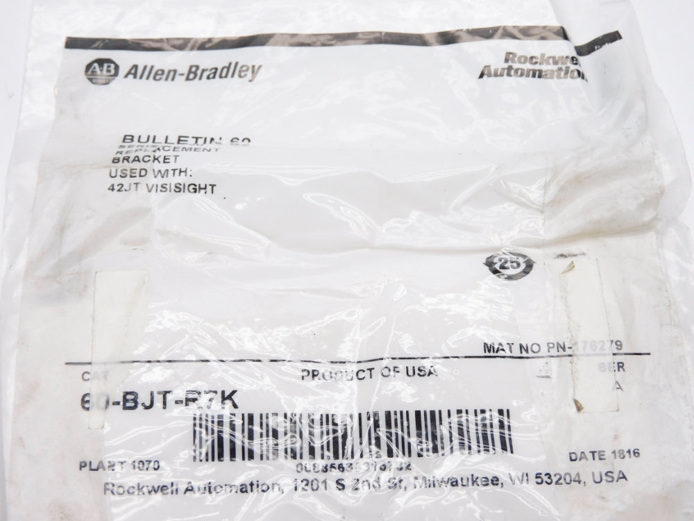 ALLEN BRADLEY 60-BJT-R7K SER. A NSMP