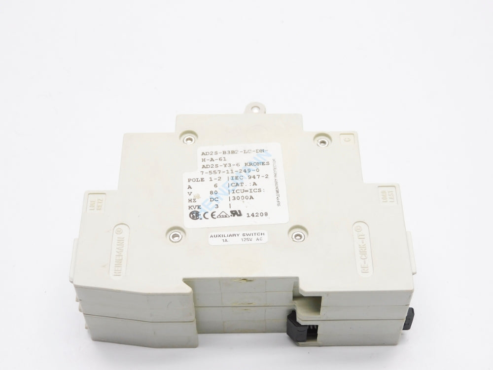 HEINEMANN AD2S-B3B2-LO-DN-H-A-61 6A 80V NSNP