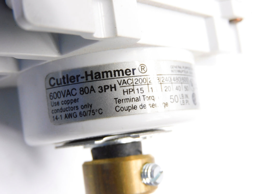 CUTLER HAMMER C362N80 SER. A1 NSMP