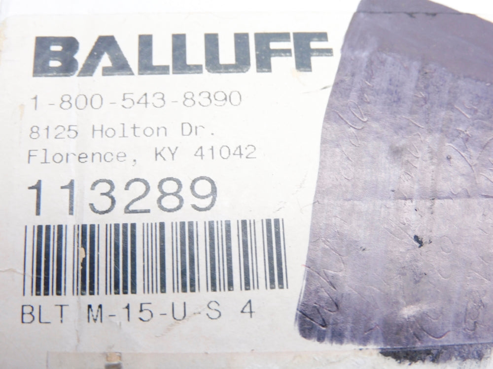 BALLUFF BLTM-15-U-S4 113289 NSMP