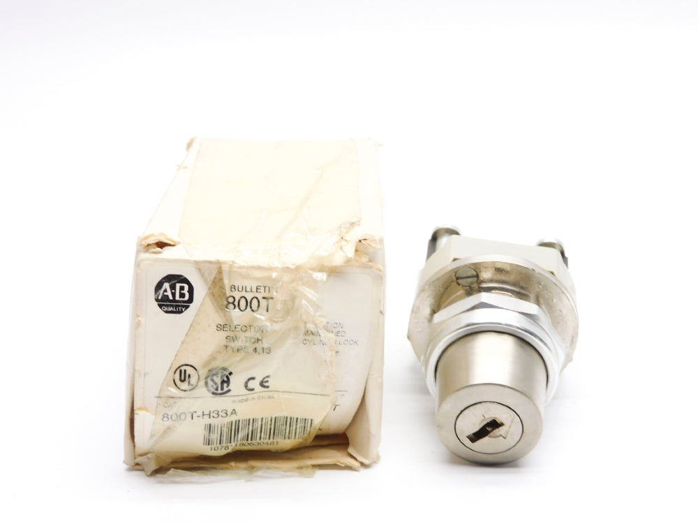 ALLEN BRADLEY 800T-H33A SER. T (WH) (NO KEY) NSMP