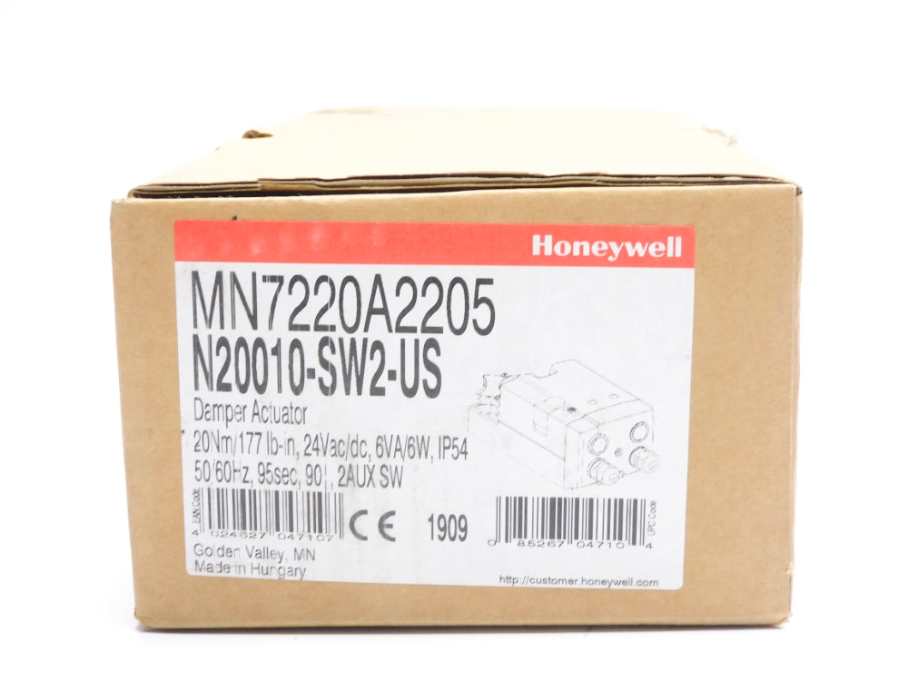 HONEYWELL MN7220A2205 N20010-SW2-US NSMP