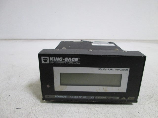 KING-GAGE LIQUID LEVEL INDICATOR 5073 *USED*