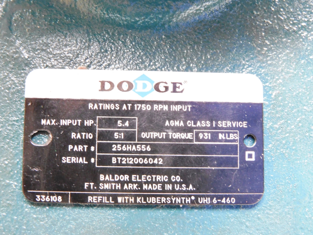 DODGE 256HA556 NSMP