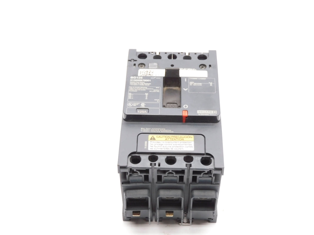 SQUARE D X13050978001 125A 600V (AS PICTURED) NSNP