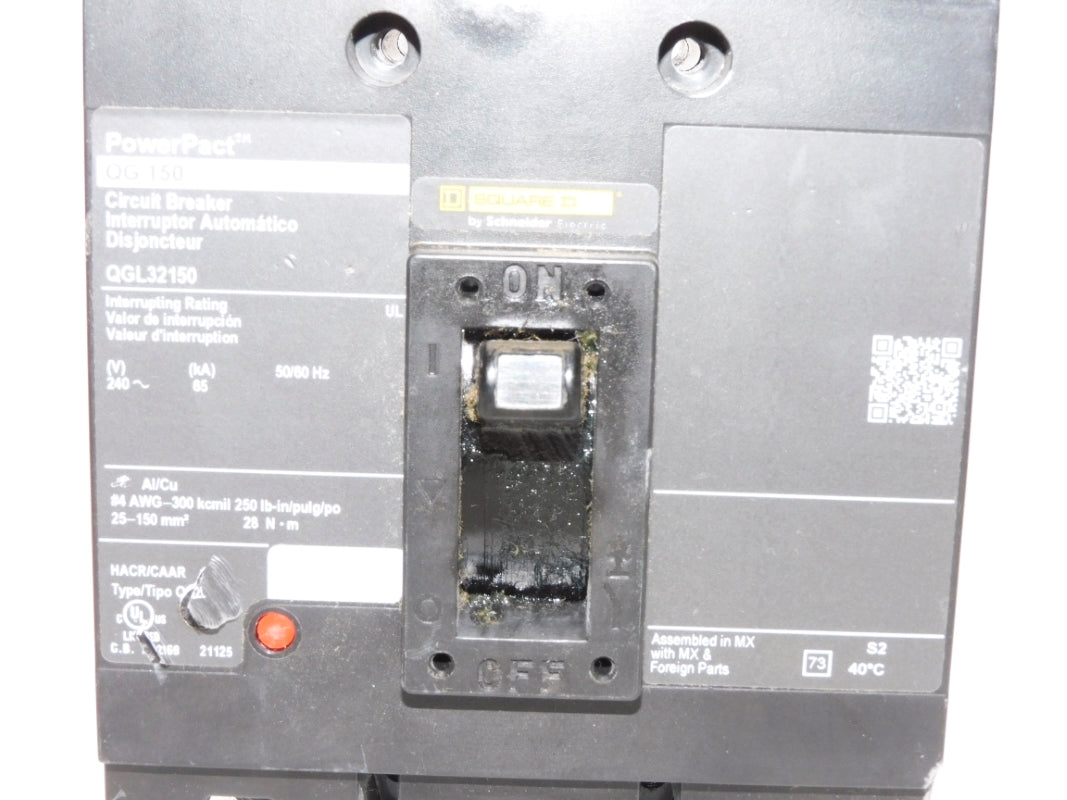 SQUARE D QGL32150 150A 240V (AS PICTURED) NSNP