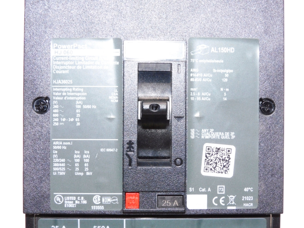 SQUARE D HJA36025 600V 25A NSNP