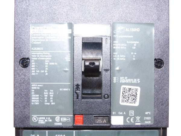 SQUARE D HJA36025 600V 25A NSNP