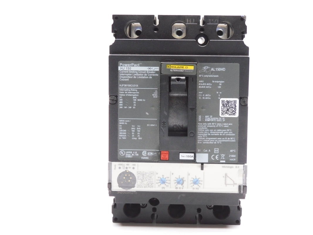 SQUARE D HJF36150CU31X 150A 600V NSNP