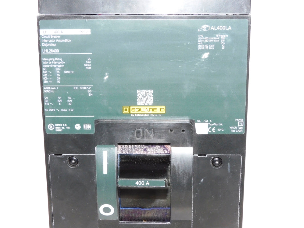 SQUARE D LHL26400 400A 600V NSNP