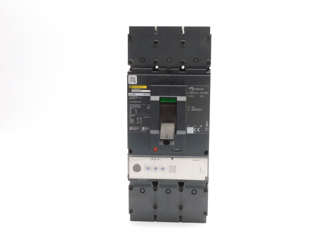 SQUARE D LGL36400CU31X 600V 400A NSNP
