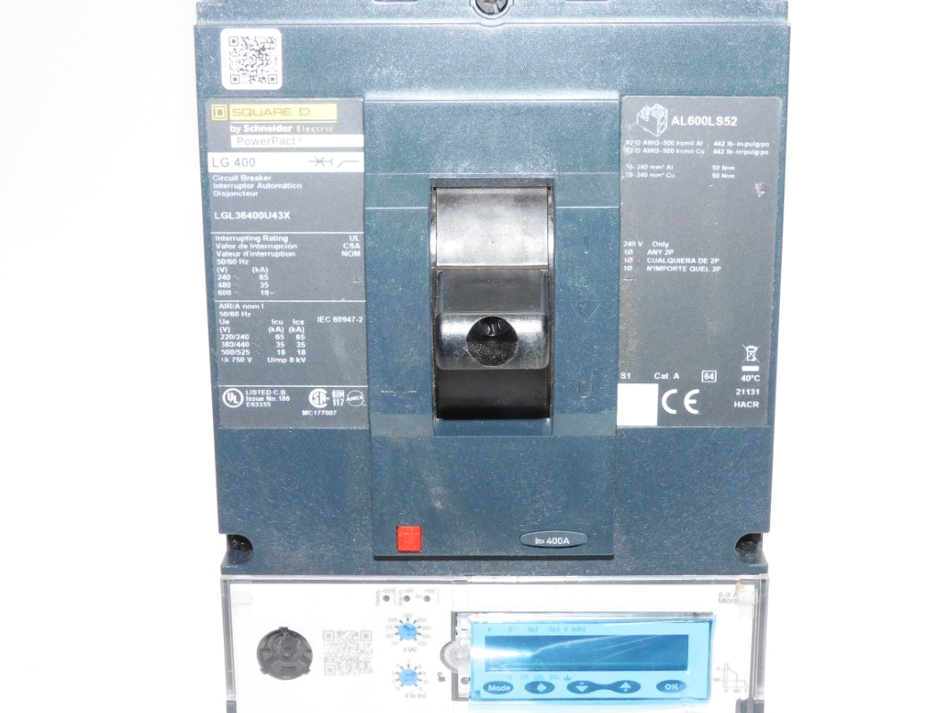 SQUARE D LGL36400U43X 400A 600V NSNP