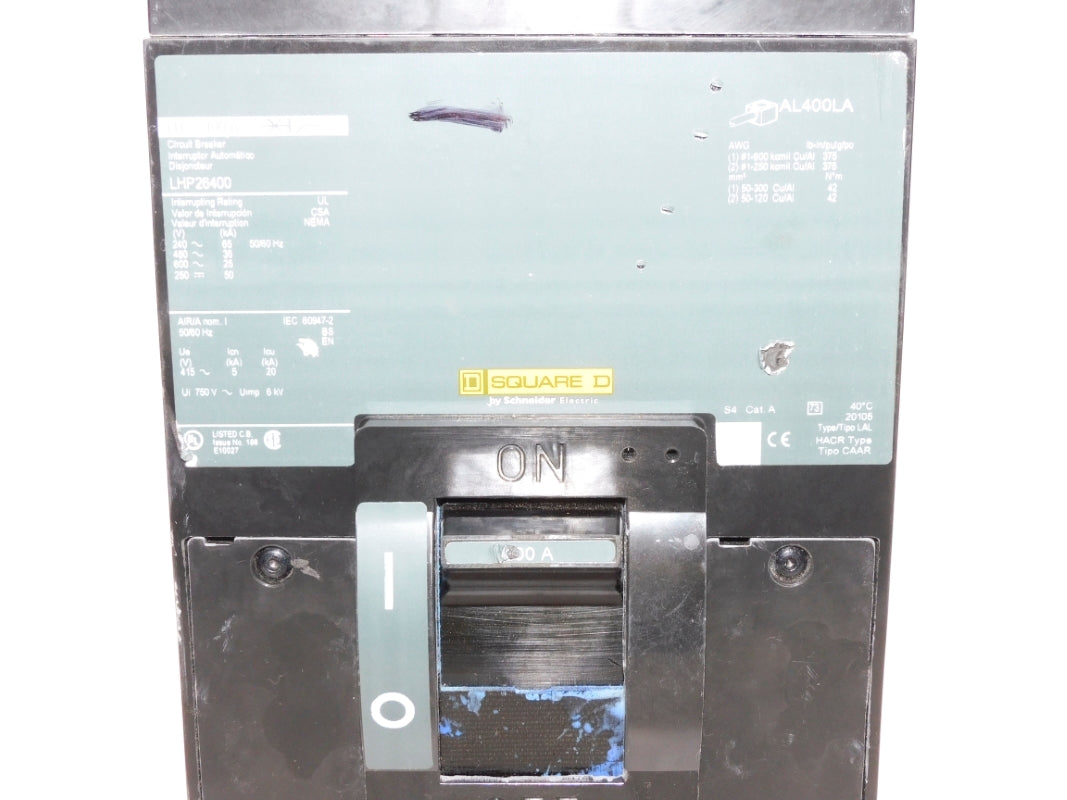 SQUARE D LHP26400 600V 400A NSNP