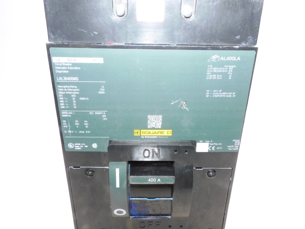 SQUARE D LAL36400MB 600V 400A NSNP