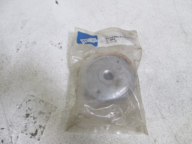 STONGO ROUND BOX  1/2" NPS CAT. NO. 27 *NEW IN FACTORY BAG*