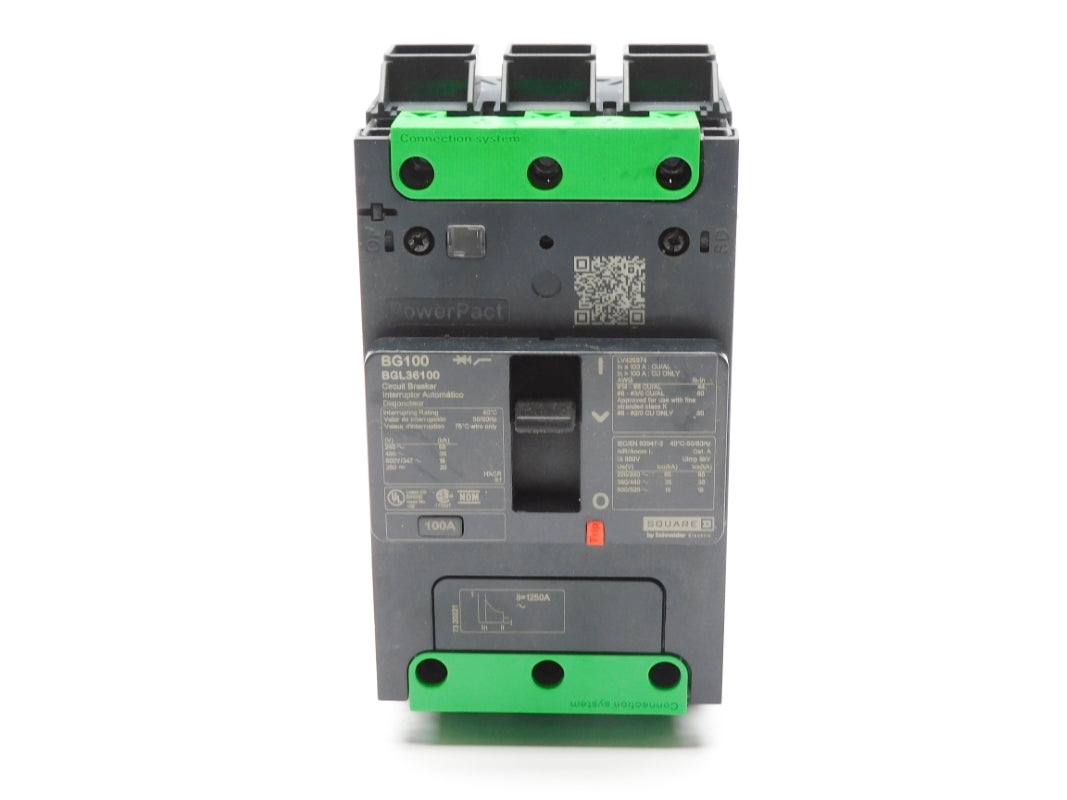 SQUARE D BGL36100 100A 480V NSNP