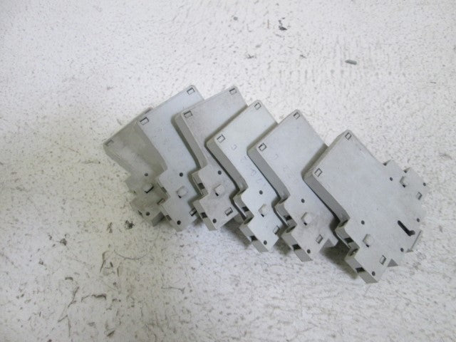 LOT OF 6 AEG AUX SWITCH BLOCK HS9.20 *USED*