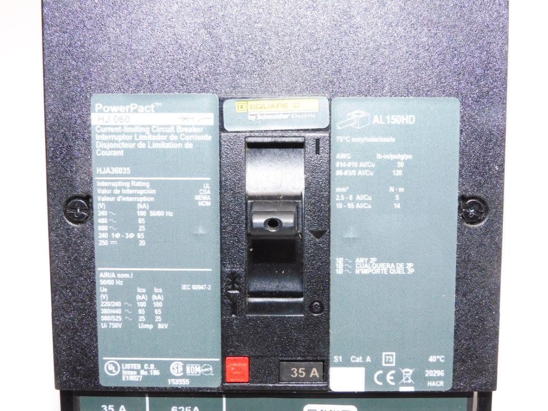 SQUARE D HJA36035 35A 600V NSNP