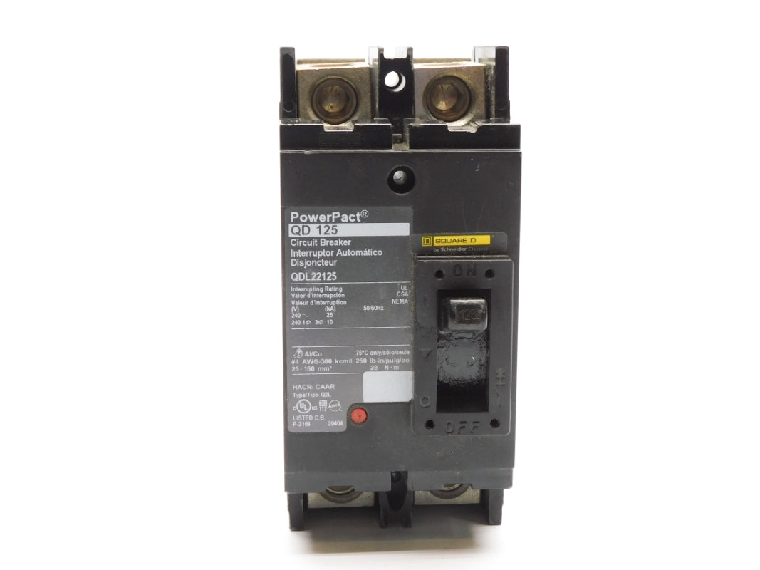 SQUARE D QDL22125 125A 240V NSNP
