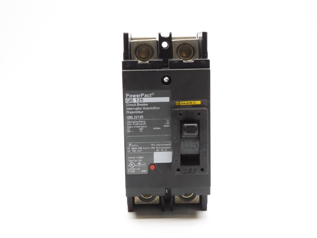 SQUARE D QBL22125 125A 240V NSNP