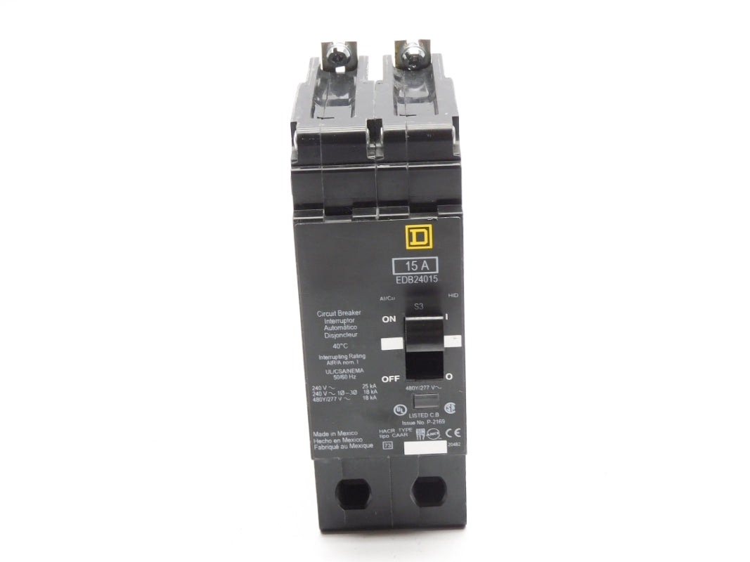SQUARE D EDB24015 15A 480/277V NSNP
