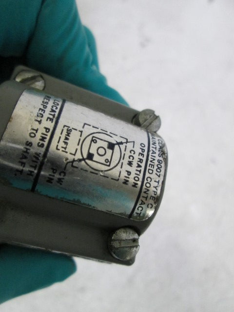 SQUARE D LIMIT SWITCH 9007-B62C (AS PICTURED) *AS IS*