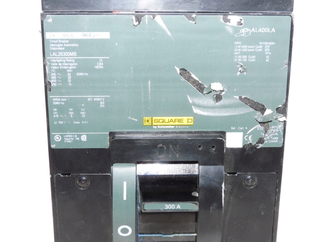 SQUARE D LAL26300MB 600V 300A (AS PICTURED) NSNP