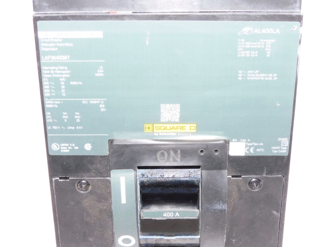 SQUARE D LAP36400MT 400A 600V NSNP