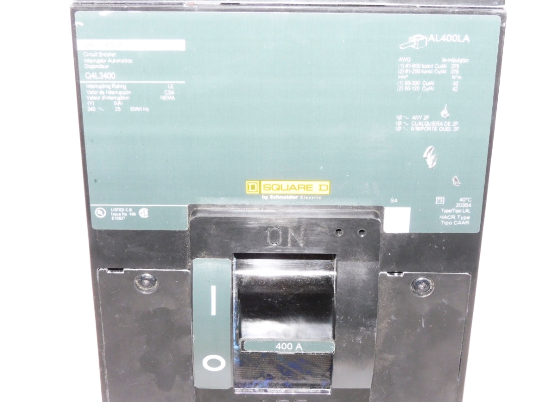 SQUARE D Q4L3400 400A 240V NSNP