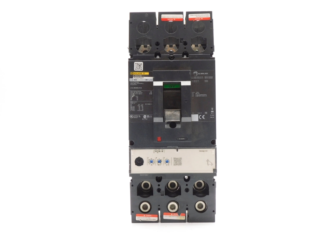 SQUARE D LGL36400U31X 600V 400A (AS PICTURED) NSNP