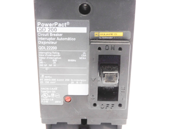 SQUARE D QDL22200 240V 200A NSNP