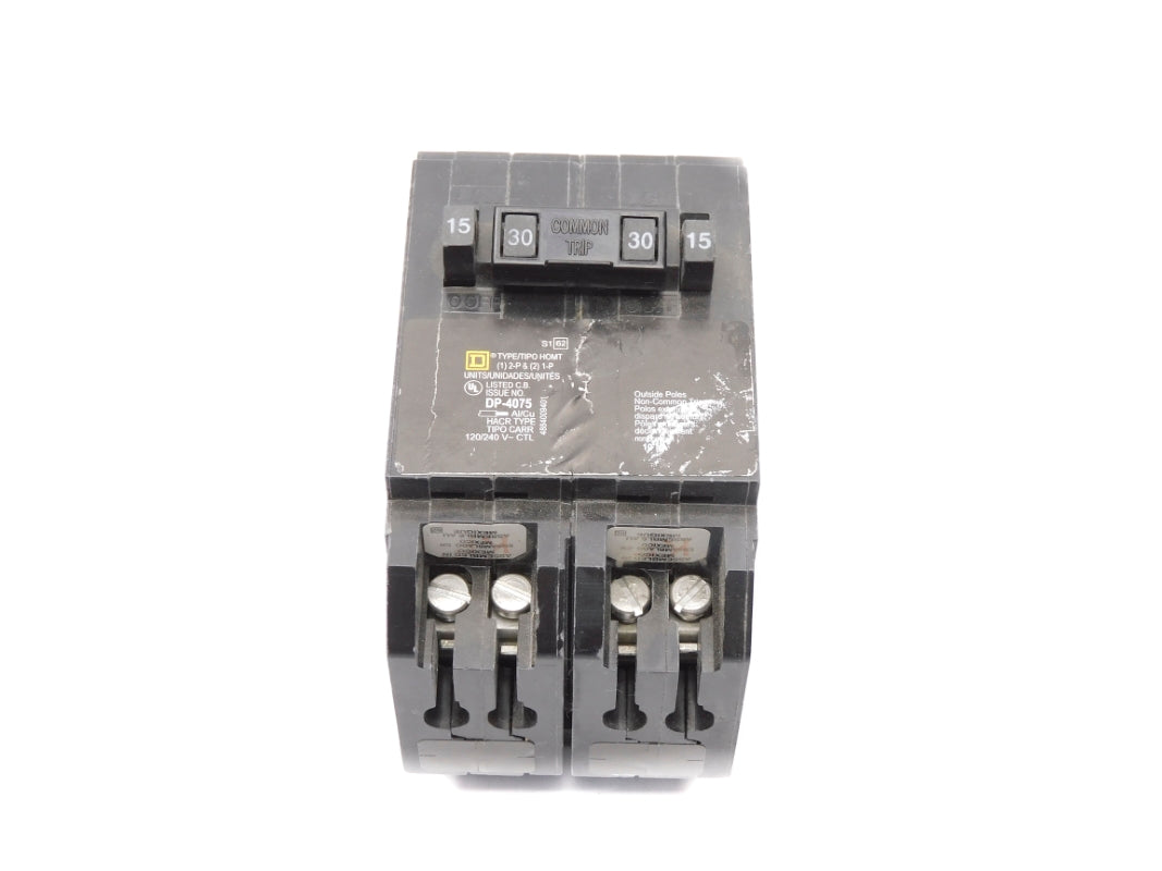 SQUARE D HOMT1515230 15/30A 120/240V NSNP
