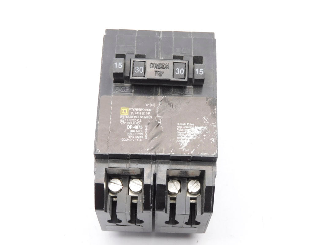 SQUARE D HOMT1515230 15/30A 120/240V NSNP