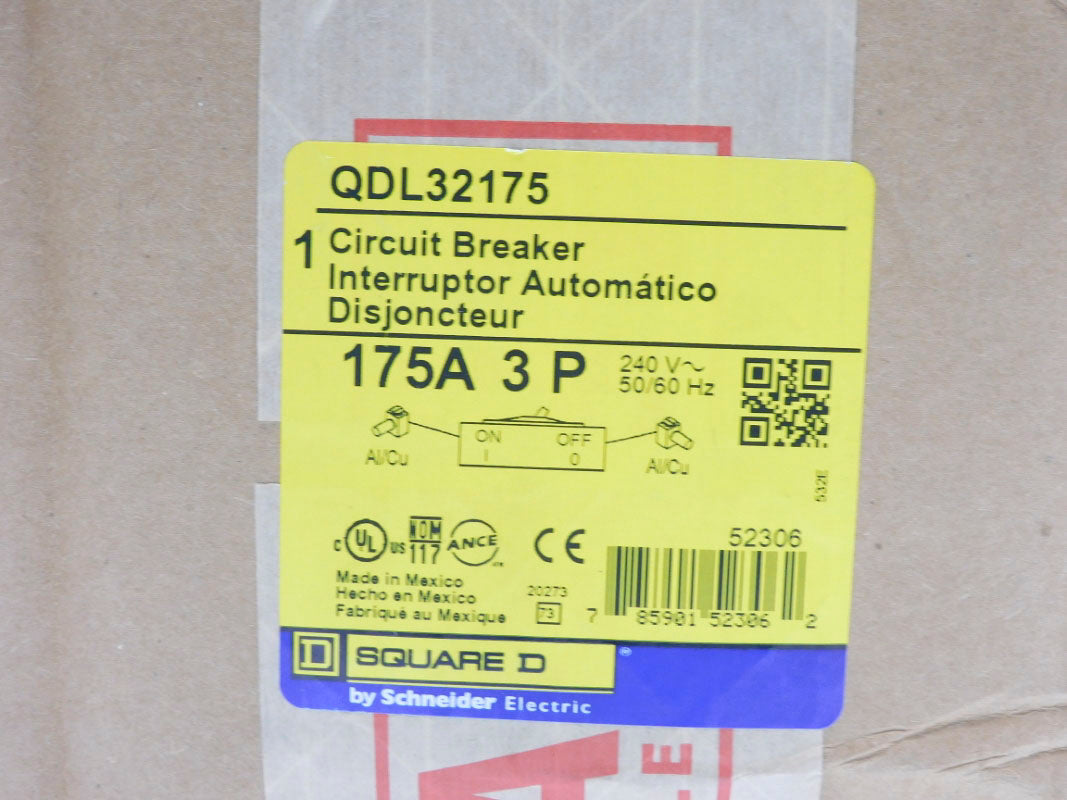 SQUARE D QDL32175 175A 240V NSFS