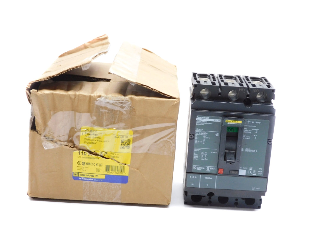 SQUARE D HDL36110 110A 600V NSMP