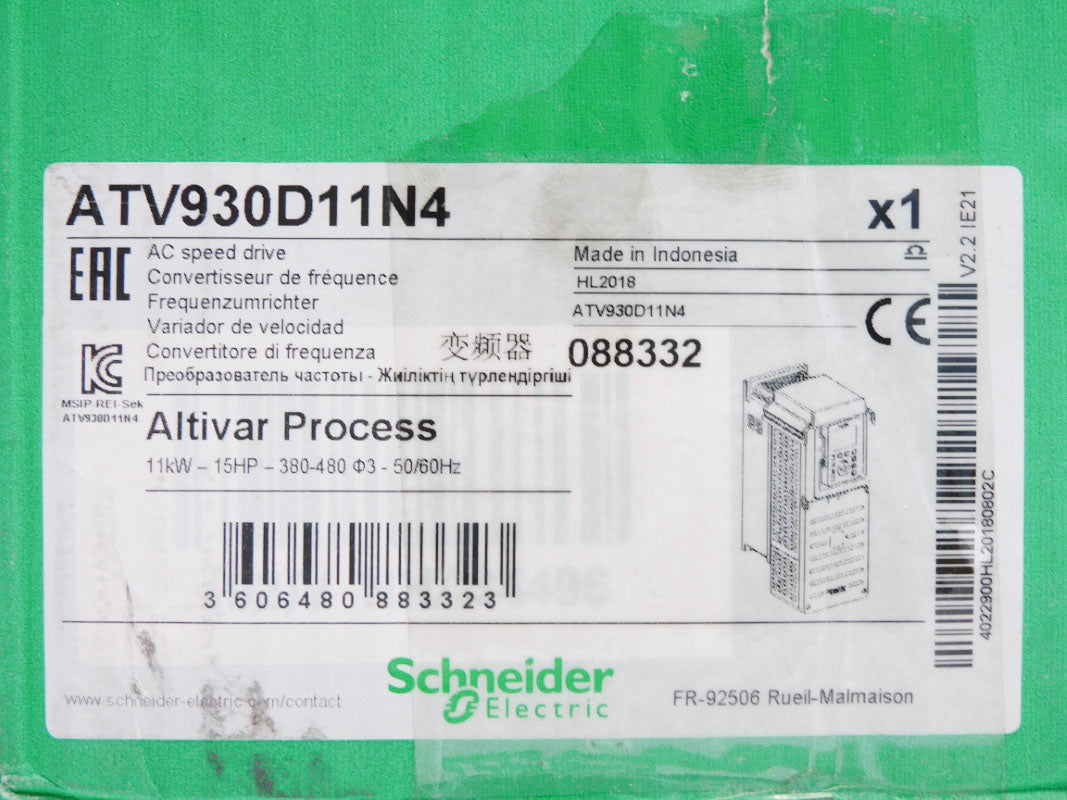 SCHNEIDER ELECTRIC ATV930D11N4 NSMP