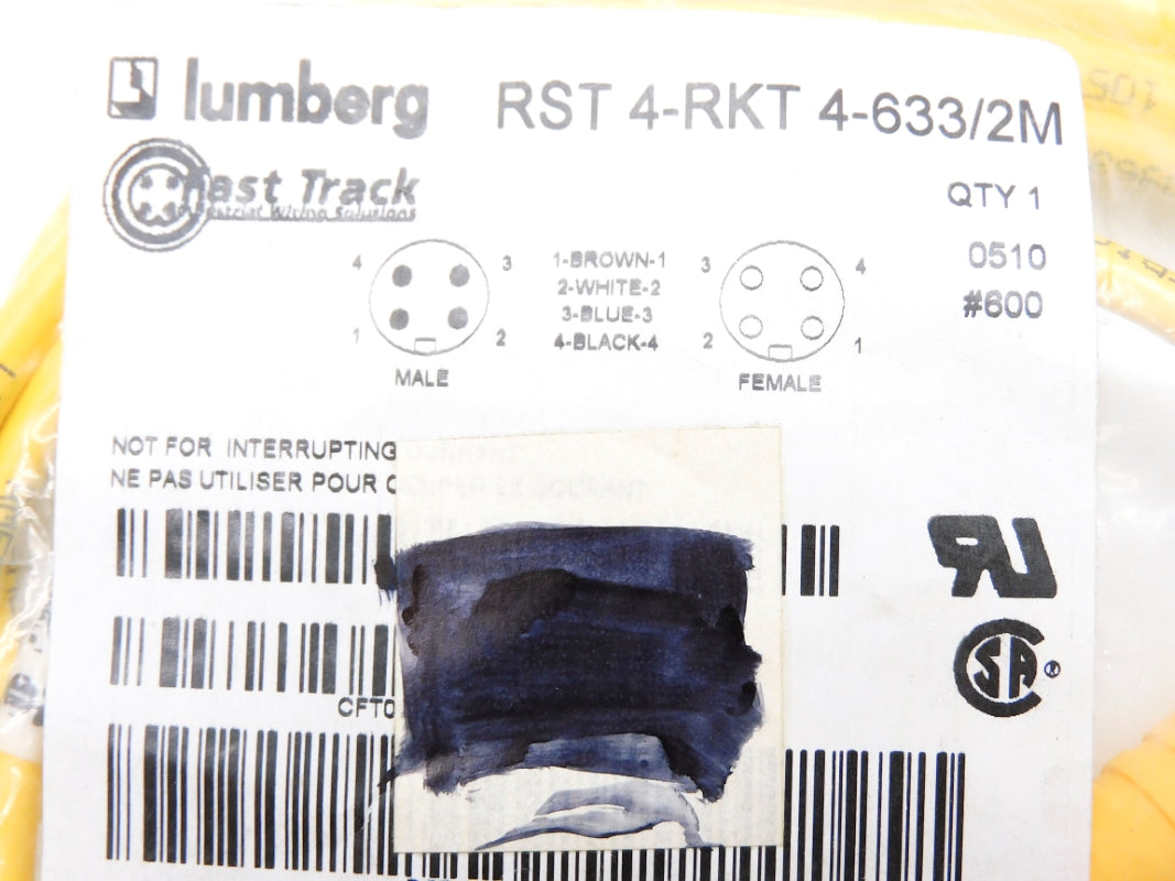 LUMBERG RST4-RKT4-633/2M NSMP