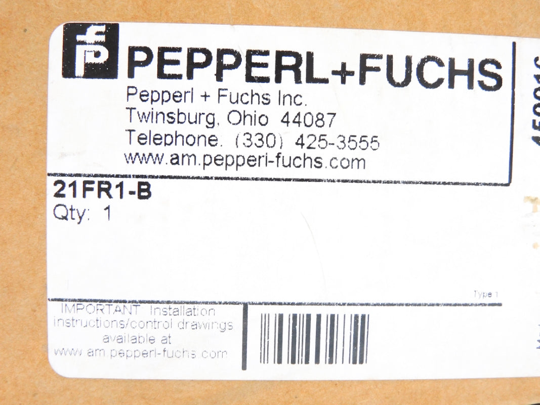 PEPPERL+FUCHS 21FR1-B 450016 NSMP