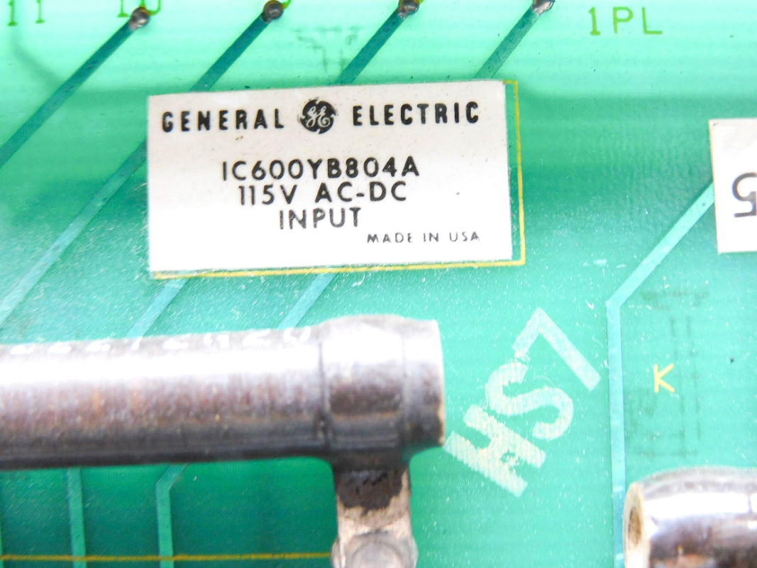 GENERAL ELECTRIC IC600YB804A 115VAC/DC (NO TERMINAL) UNMP