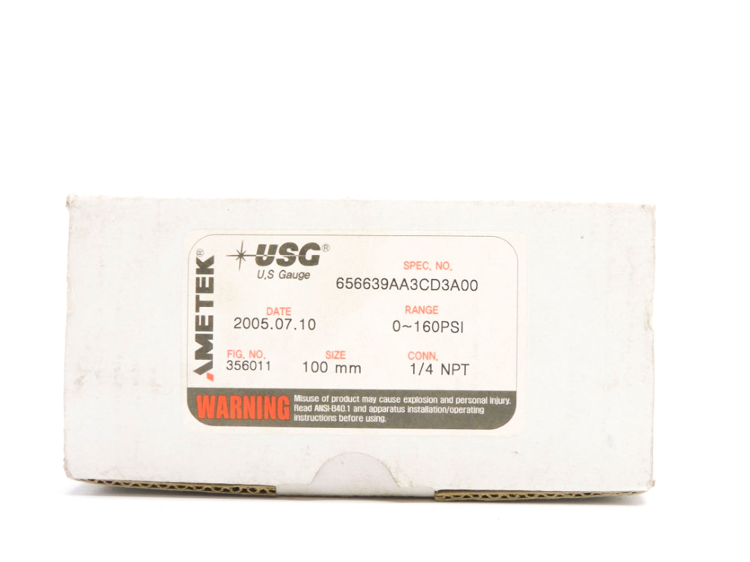 USG 656639AA3CD3A00 0-160PSI NSMP