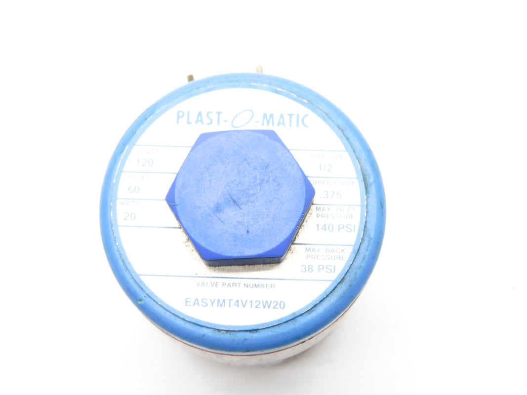 PLAS-O-MATIC EASYMT4V12W20 120V (AS PICTURED) UNMP