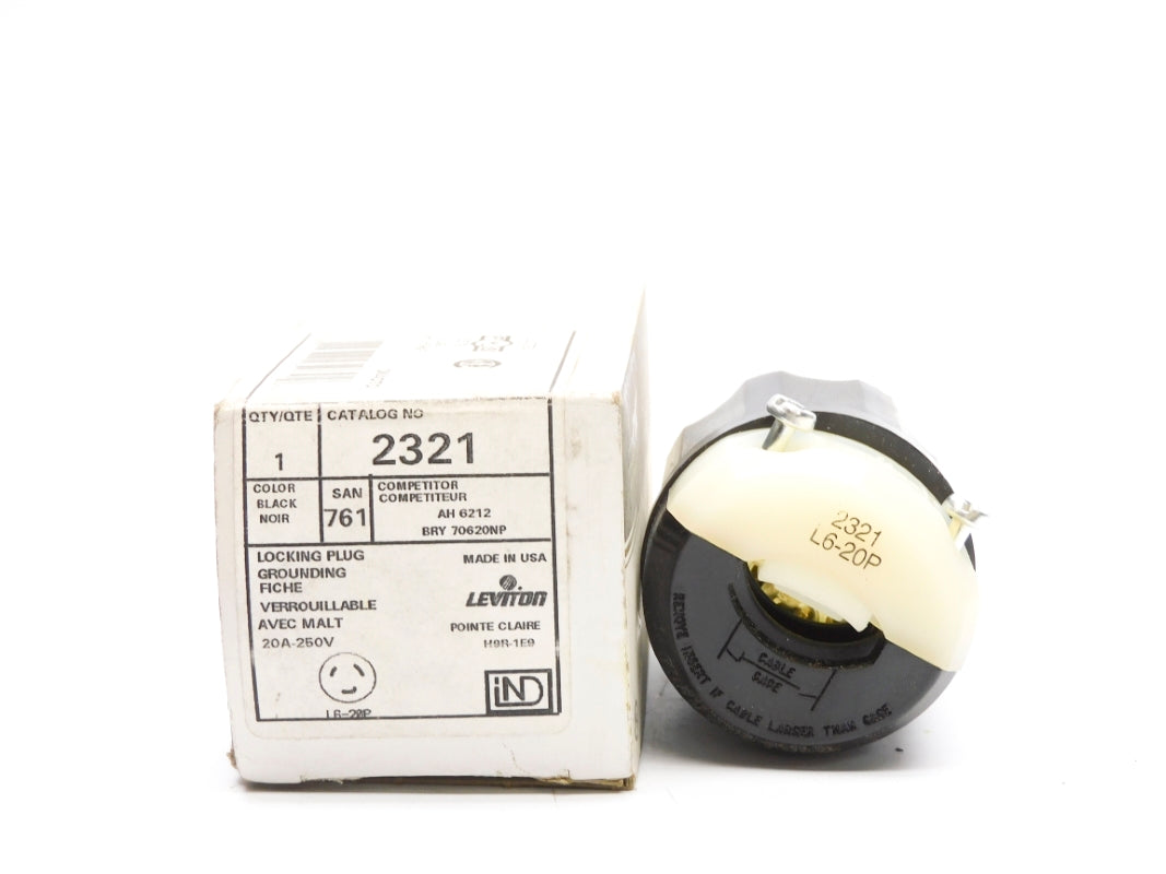 LEVITON 2321 250V 20A NSMP