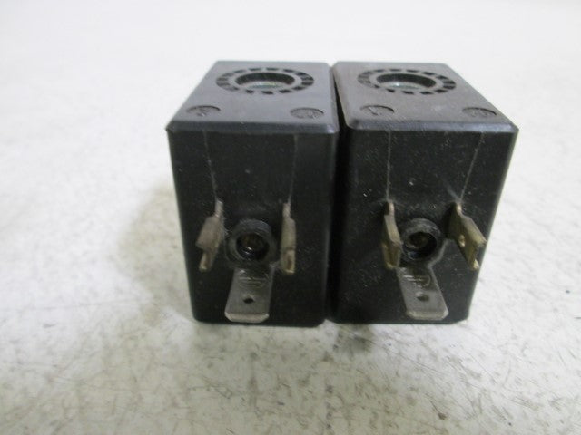 LOT OF 2 HERION COIL 120V 0152 *USED*
