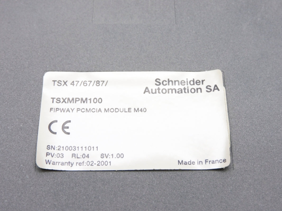 SCHNEIDER ELECTRIC TSXMPM100 NSMP