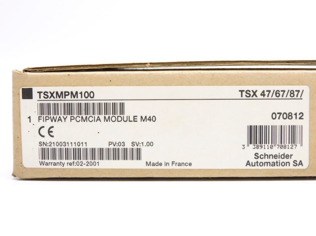 SCHNEIDER ELECTRIC TSXMPM100 NSMP