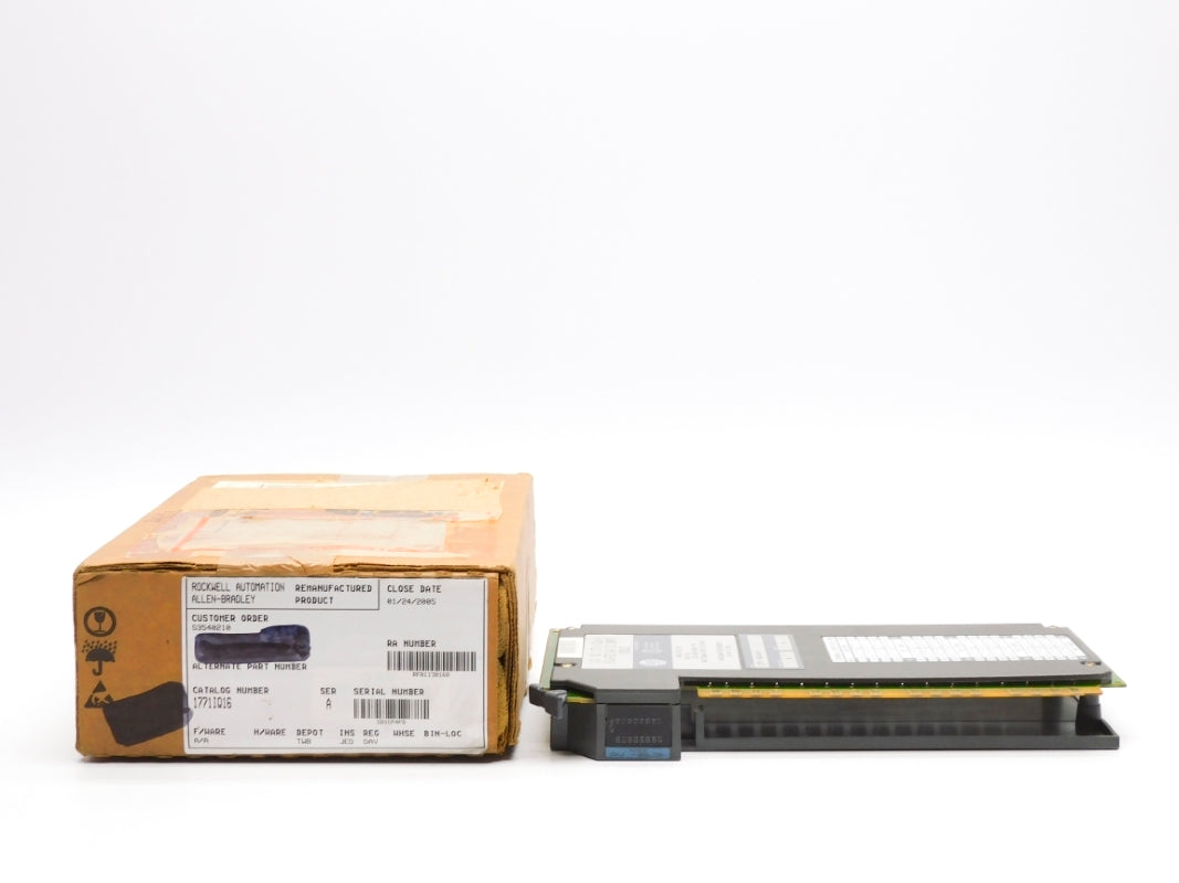 ALLEN BRADLEY 1771-IQ16 SER. A F/W A REMAN