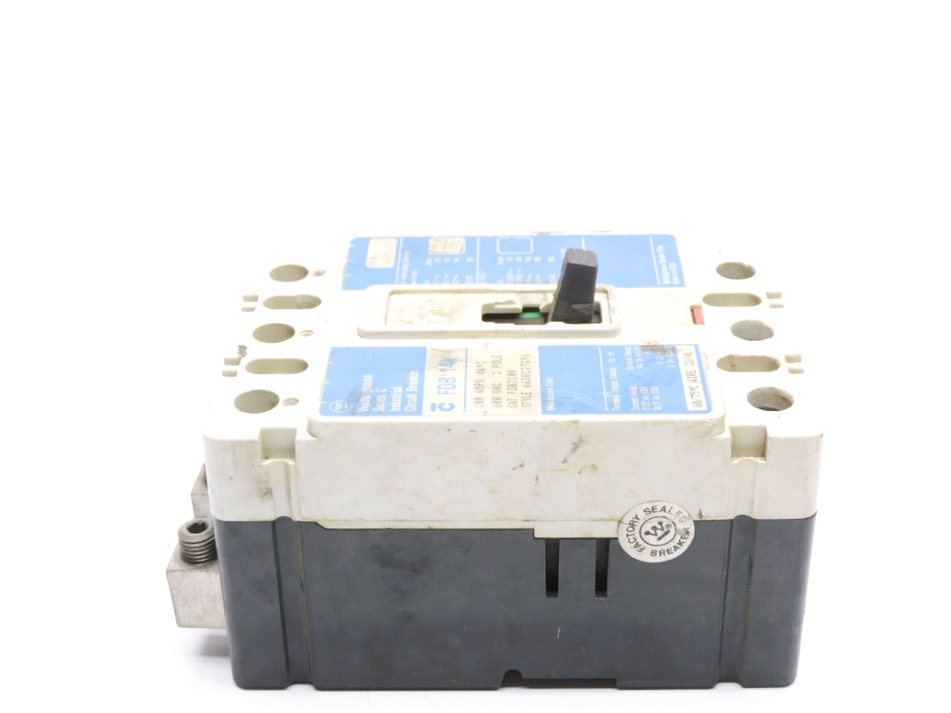 WESTINGHOUSE FDB3100 SER. C 100A 600VAC UNMP